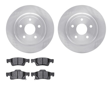 Dynamic Friction Co 6302-42041, Rotors with 3000 Series Ceramic Brake Pads 6302-42041